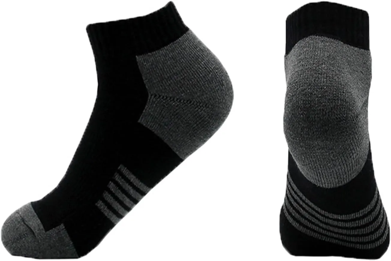 16-30 Pairs Boys Low Cut Ankle Socks Kids Crew Athletic Breathable Cushion Sole Socks for Running Hiking
