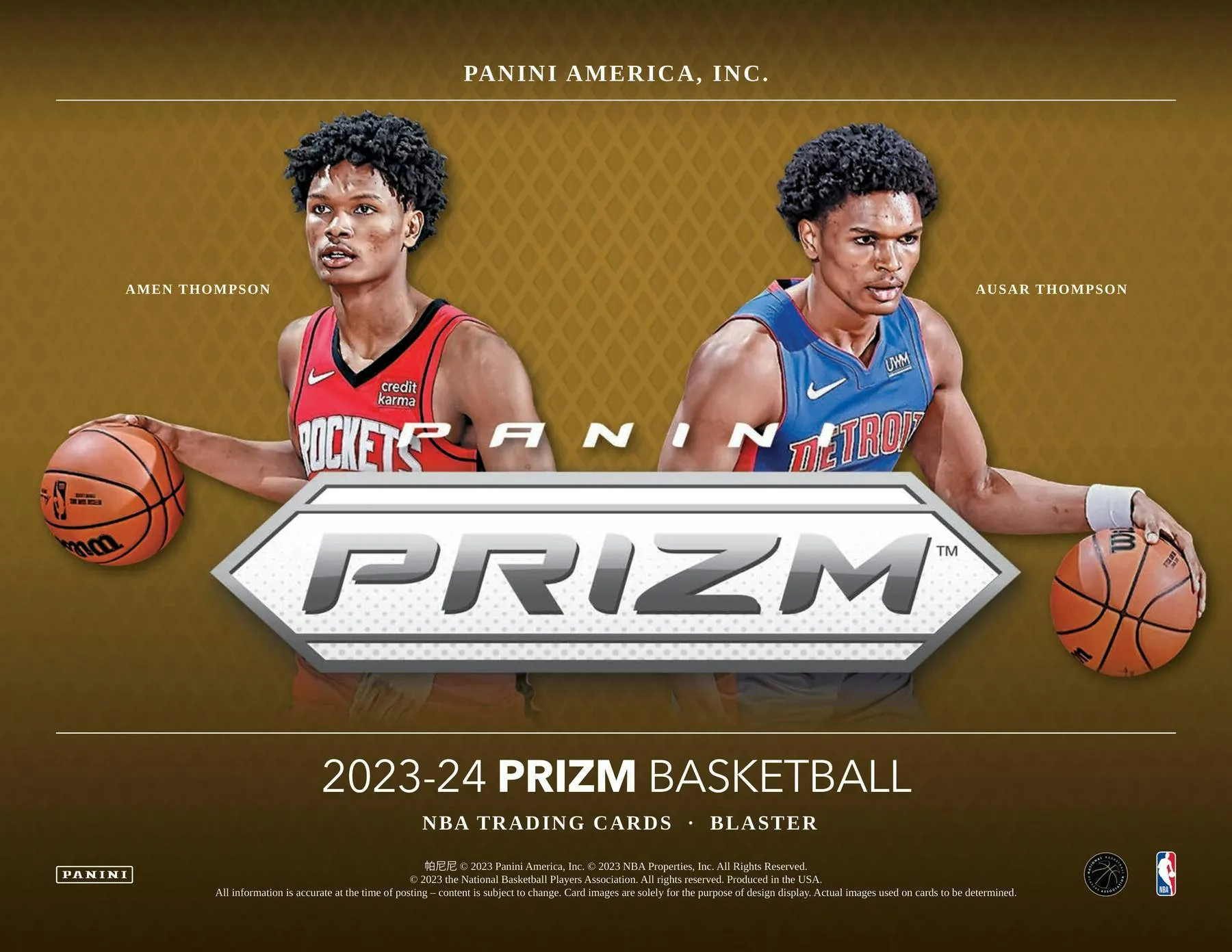 2023-24 Panini Prizm Basketball 6-Pack Blaster Box (Ice Prizms!)