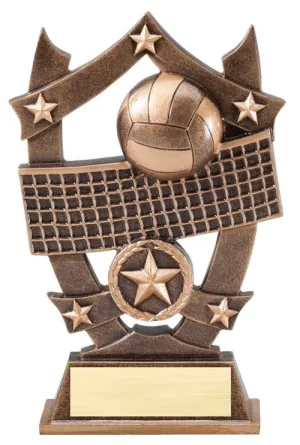 6-1/4 inch Tall Resin sculpture - Volleyball