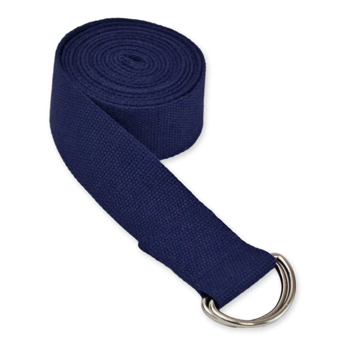8' D-Ring Buckle Cotton Yoga Strap