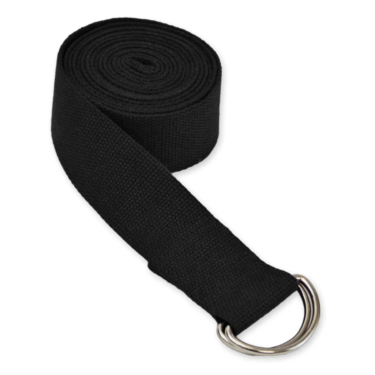 8' D-Ring Buckle Cotton Yoga Strap