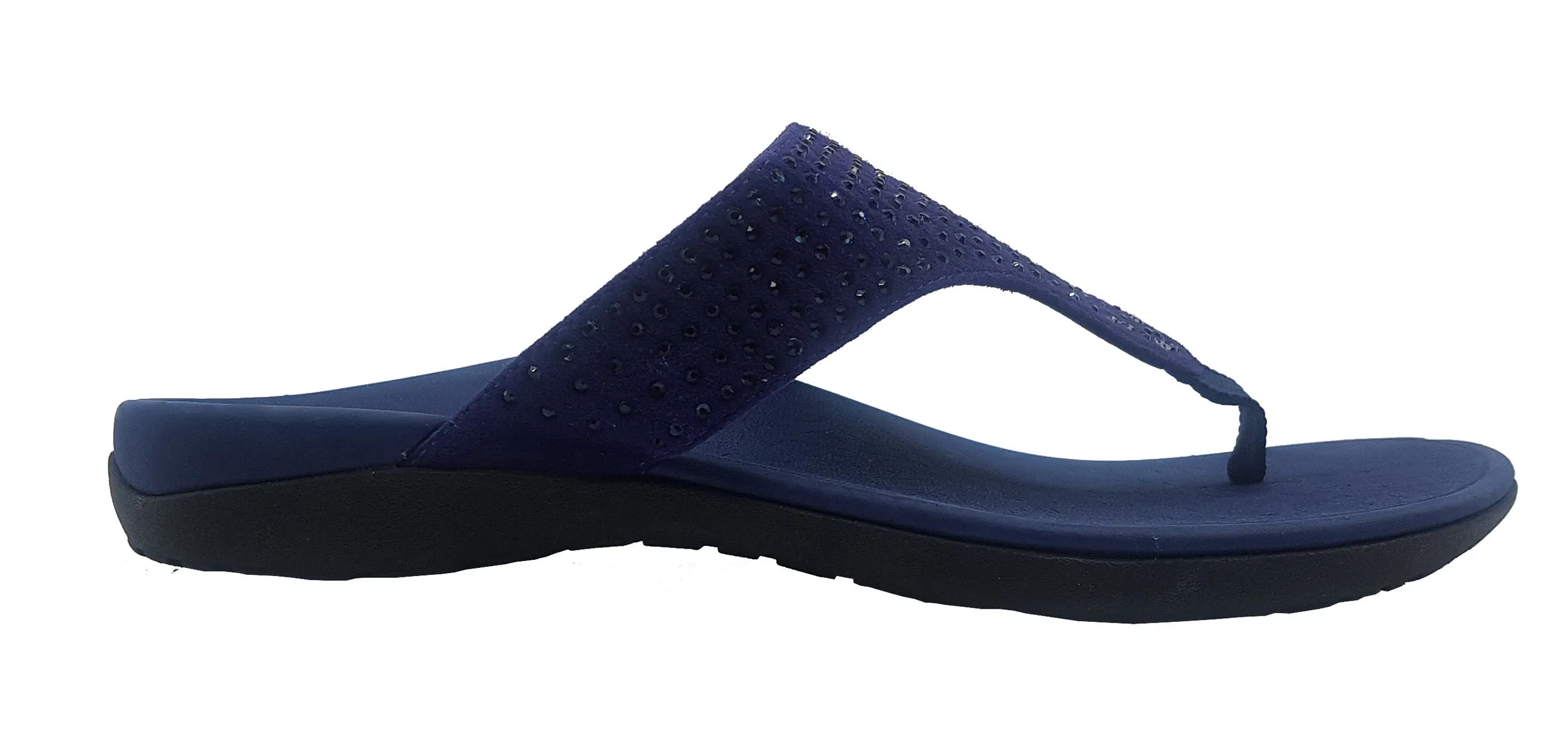 Alexa Orthotic Sandals - Navy