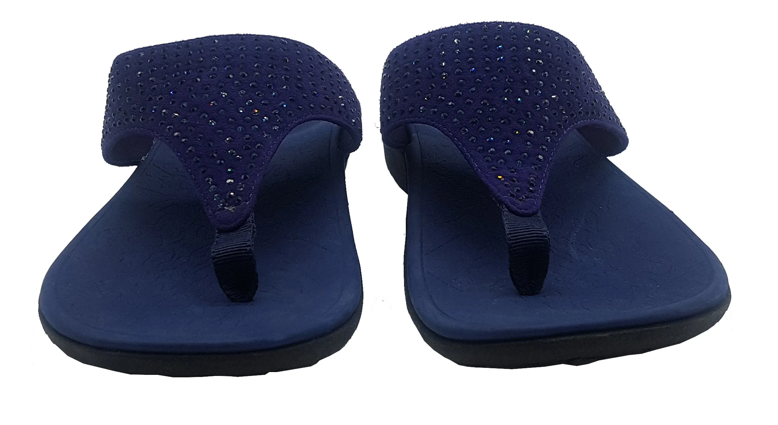 Alexa Orthotic Sandals - Navy