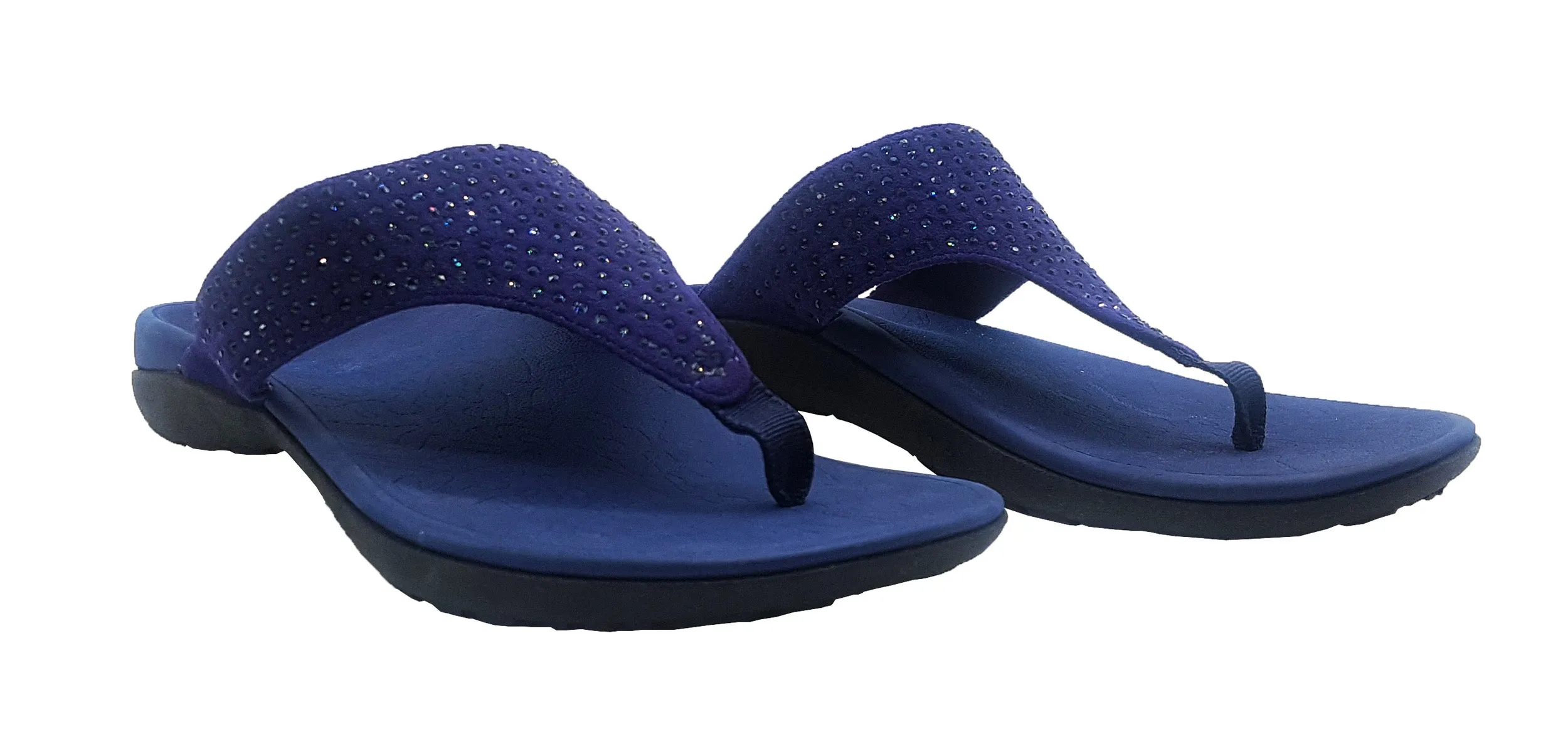 Alexa Orthotic Sandals - Navy