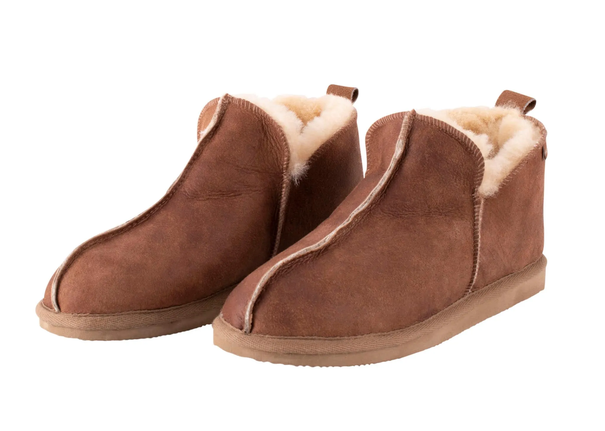 Annie slippers Cognac