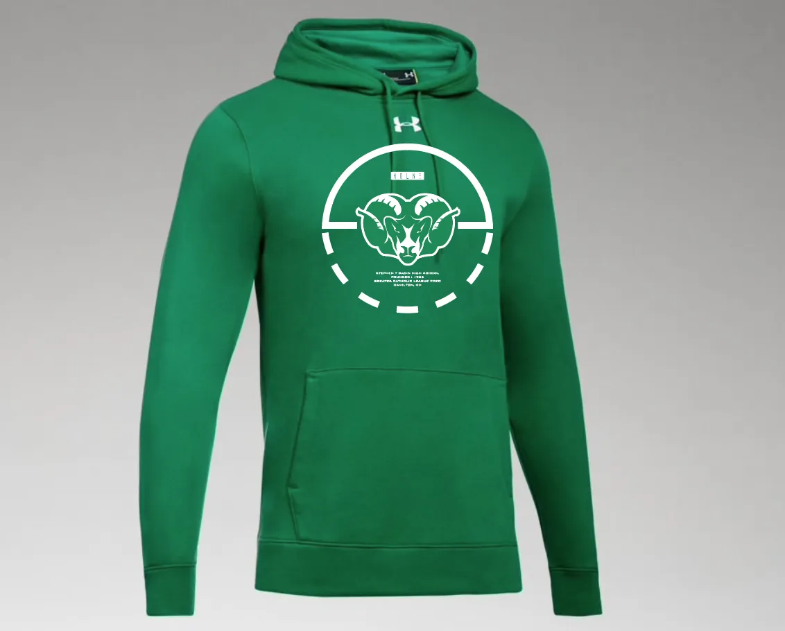 Badin Basketballl UA Hustle Fleece Hoodie