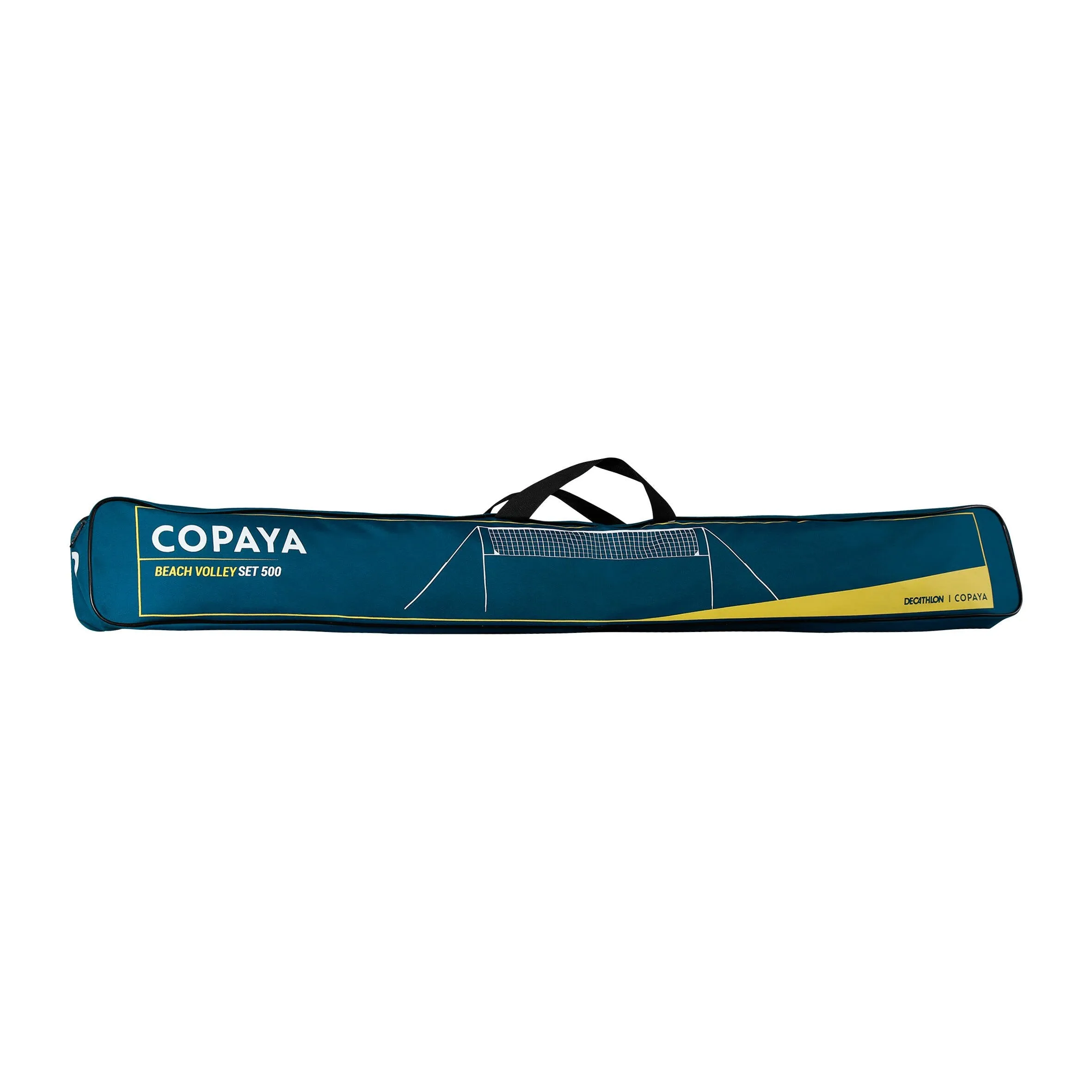 Beach volleyball net BV500 6 m blue COPAYA, Berlin blue/yellow