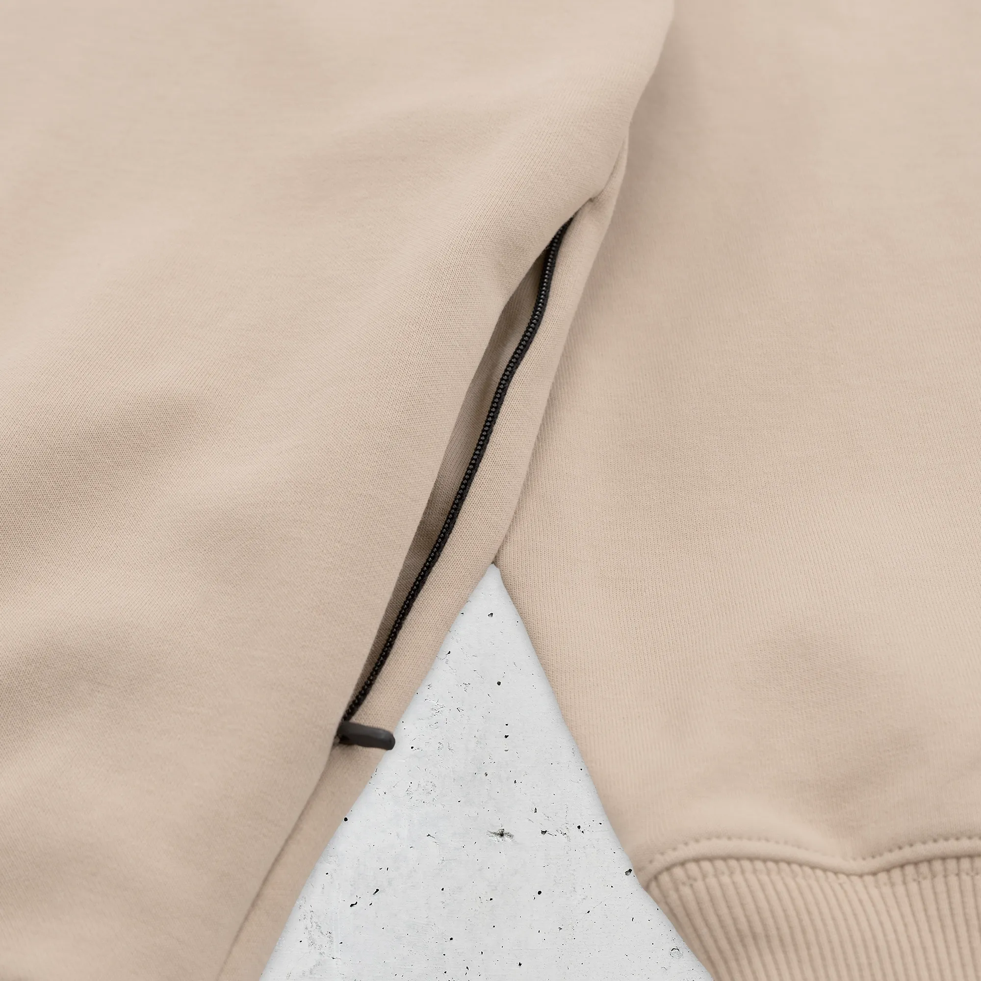 Brand collection 53 - Spliced Hoodie (khaki)