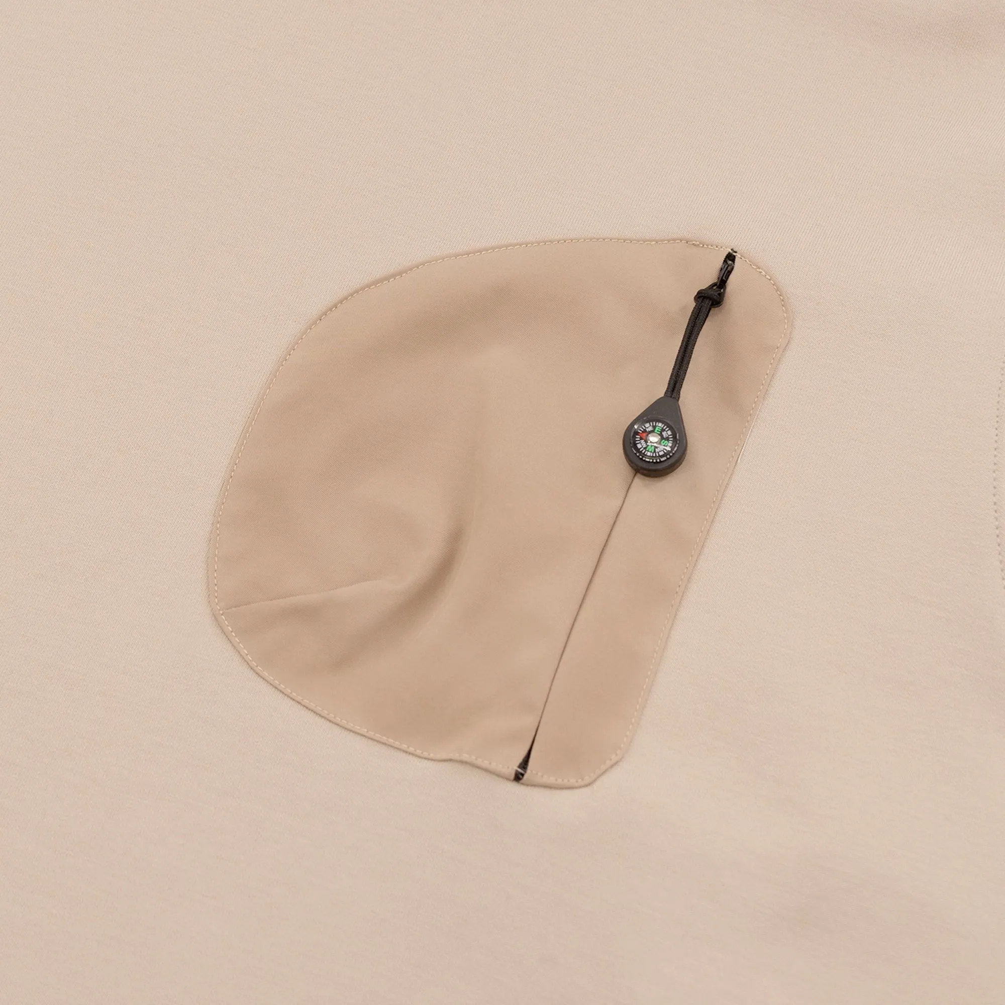 Brand collection 53 - Spliced Hoodie (khaki)