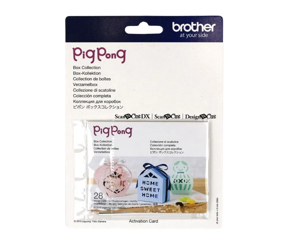 Brother ScanNCut PigPong Box Collection - CAPPNP02