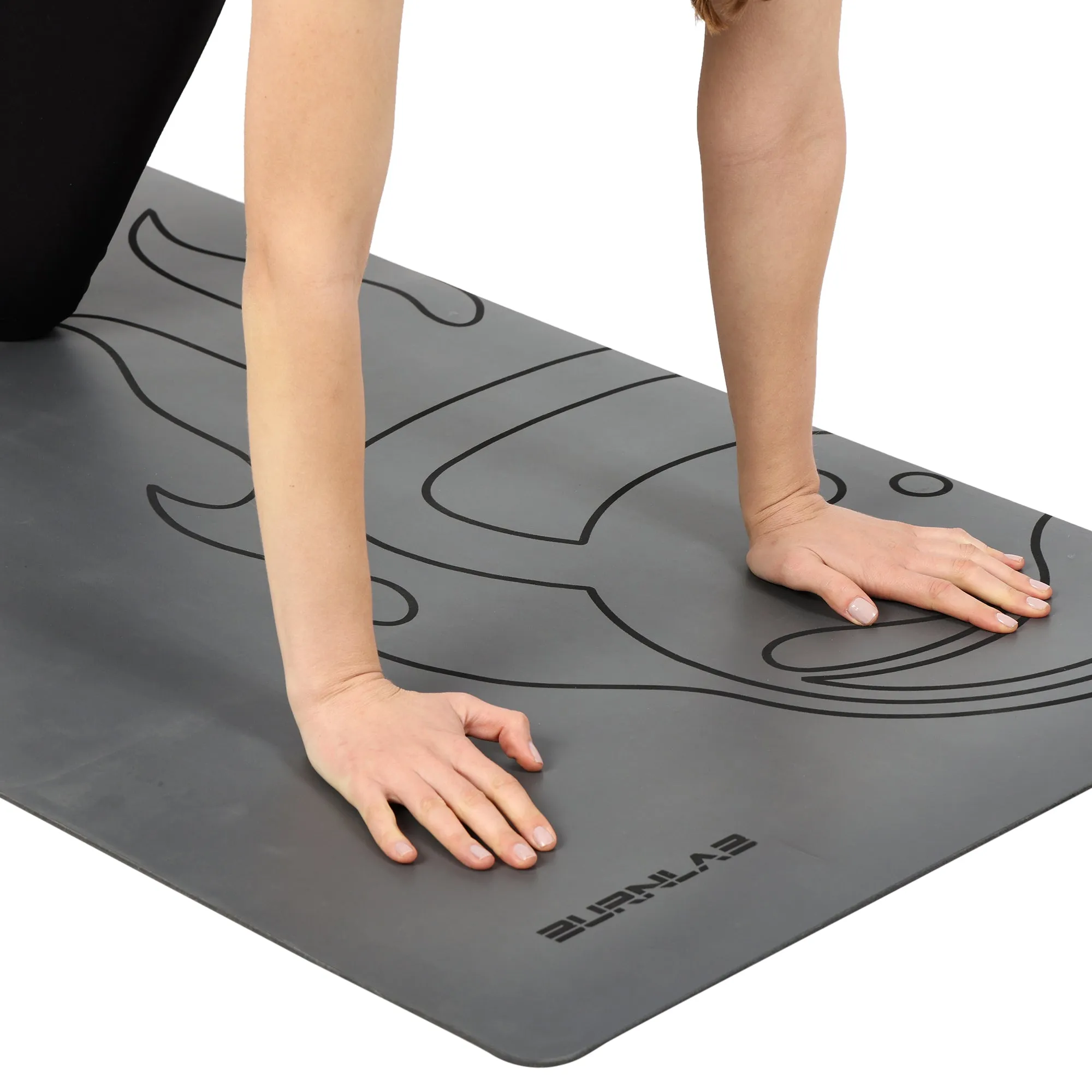 Burnlab PU Rubber Yoga Mat