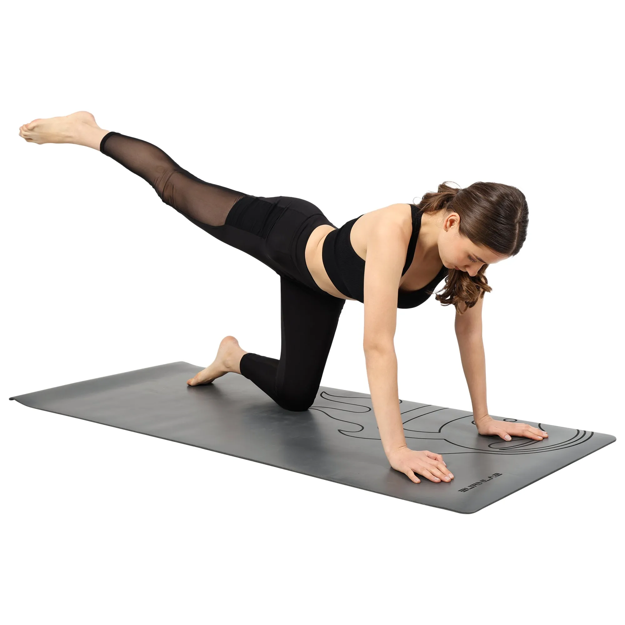 Burnlab PU Rubber Yoga Mat