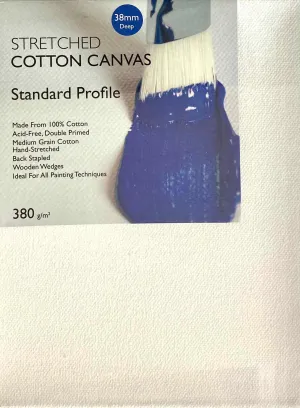 Canvas 30x30 cm (380g/m2 on Woden frame size 3.7 x 3.8cms