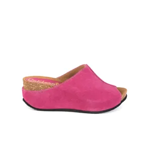 Cecilia | Fuchsia Suede