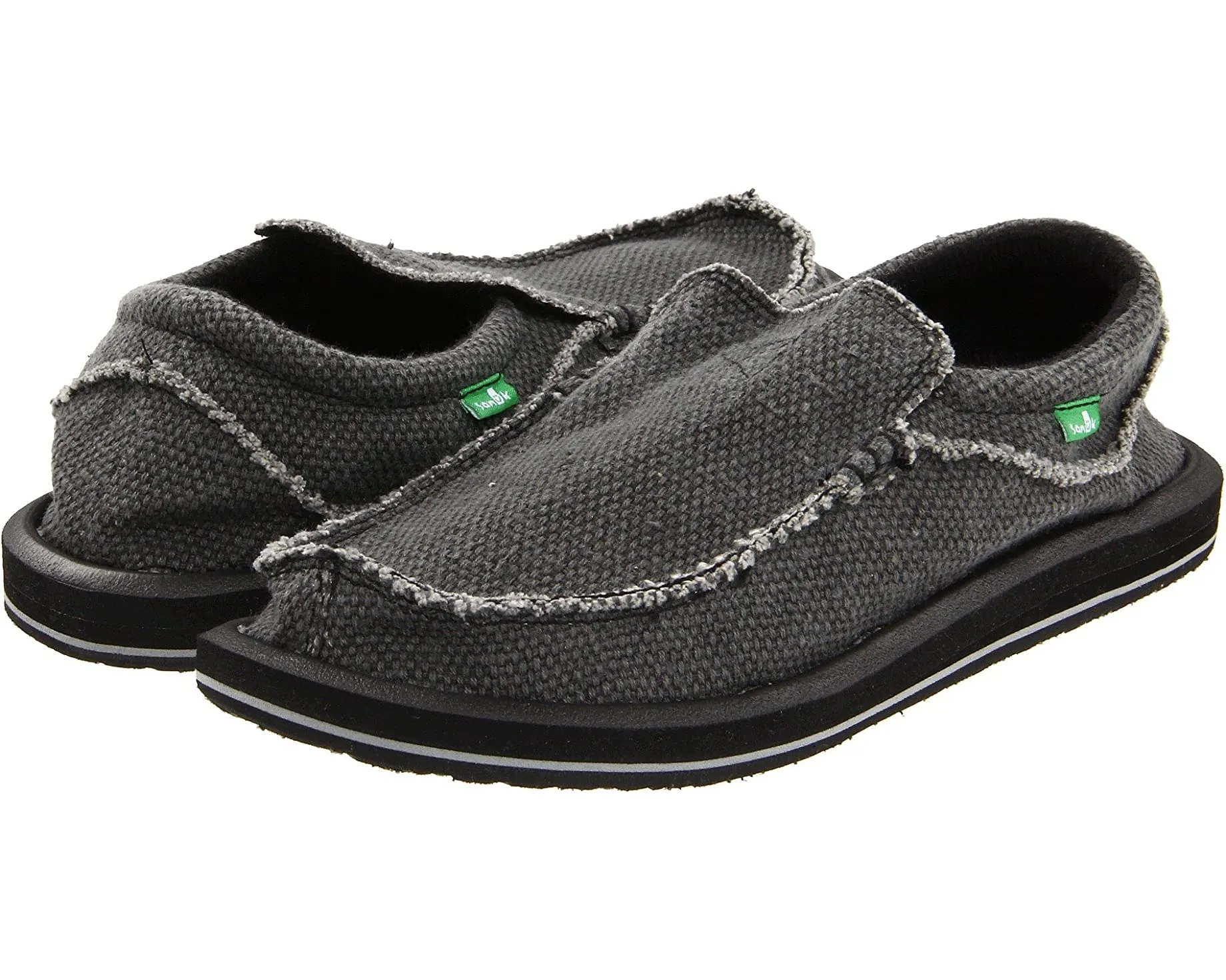 Chiba Sanuk loafers, black