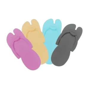 Cre8tion Disposable Fold Joint Slippers, CASE, 10063 (Packing: 12 pairs/bag, 360 pairs/case)