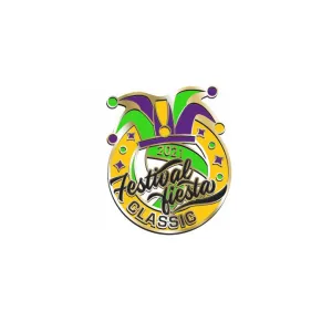 Festival Fiesta 2021 Mardi Gras Pin