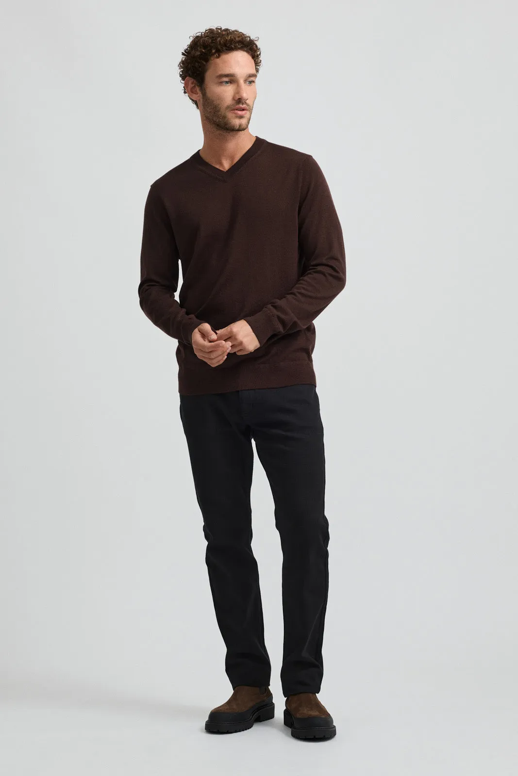 FINE V NECK
