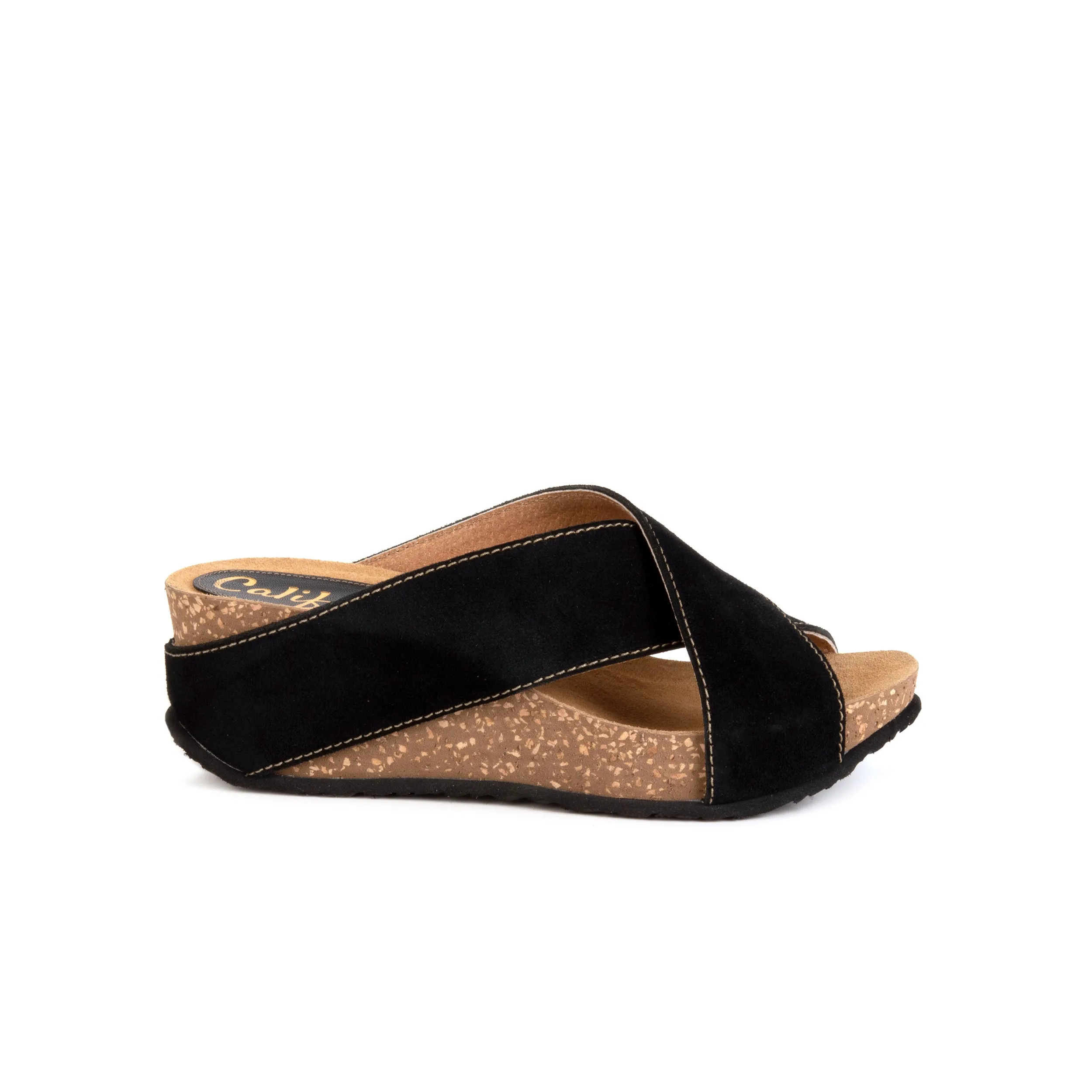 Georgia | Black Suede
