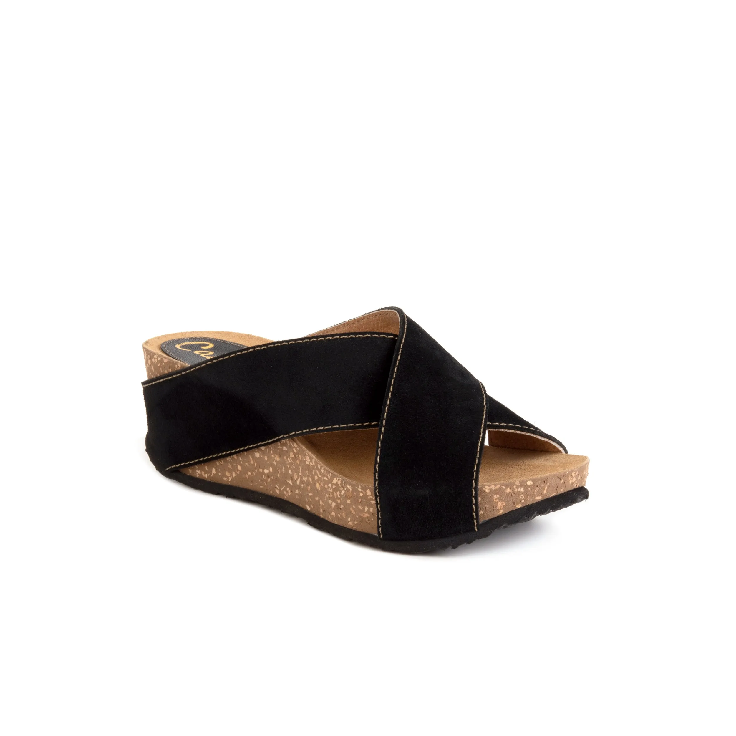 Georgia | Black Suede
