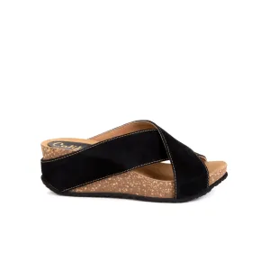 Georgia | Black Suede