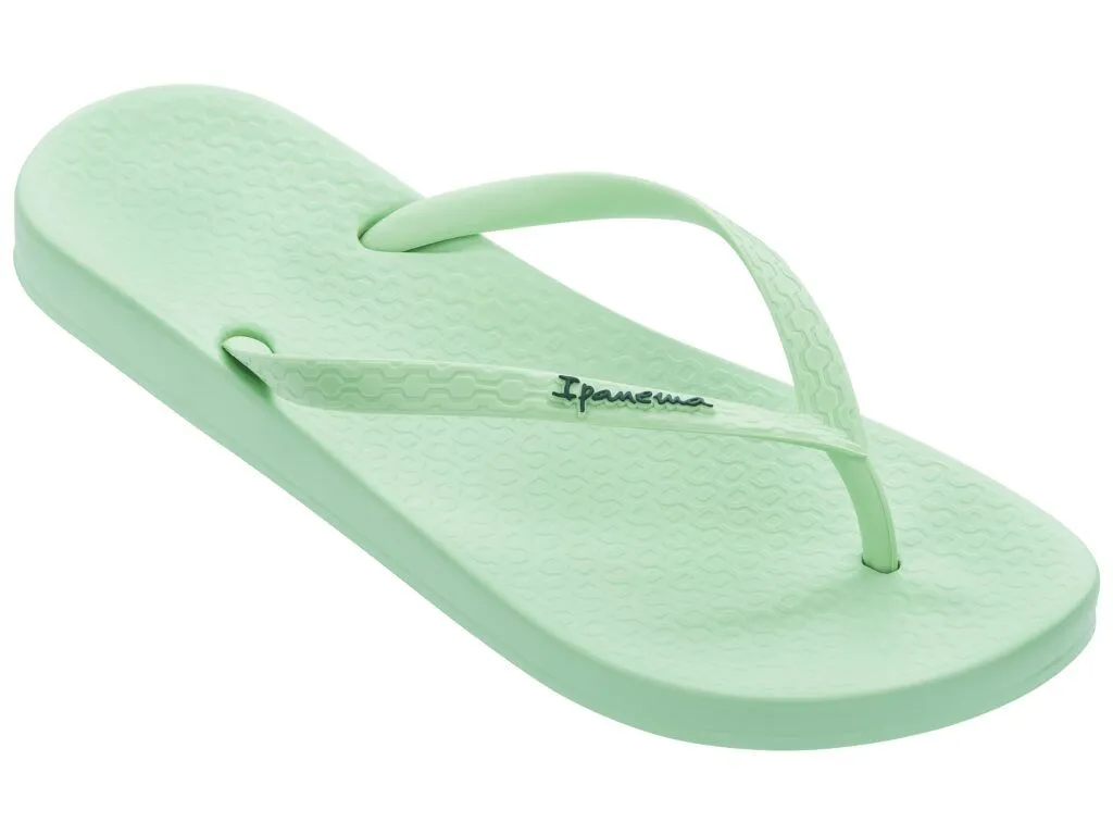 Ipanema anatomic tan colors light green