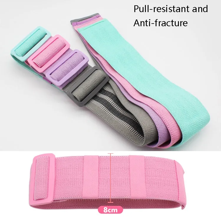 LD-3606 Adjustable Non-Slip Yoga Belt Thickening Tension Belt(Blue)