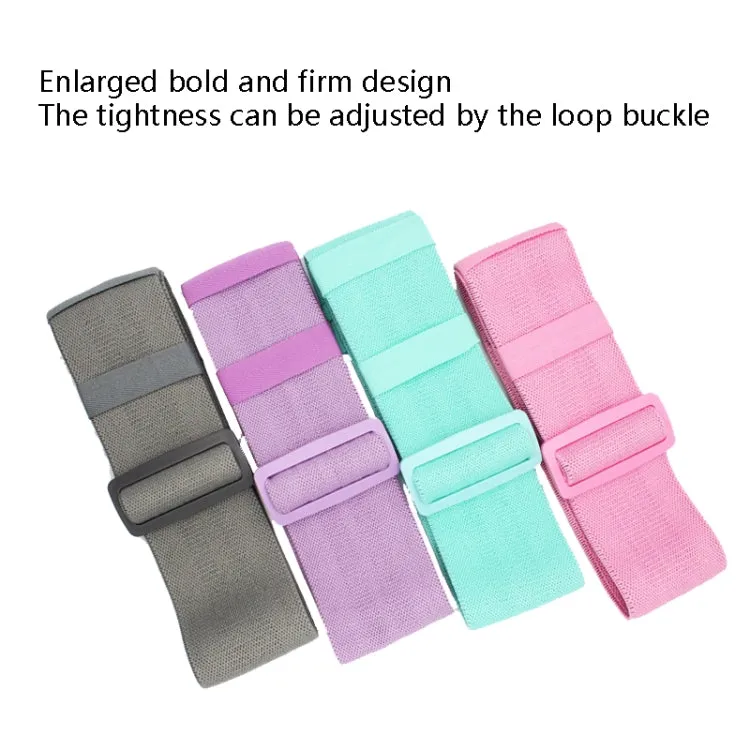LD-3606 Adjustable Non-Slip Yoga Belt Thickening Tension Belt(Blue)