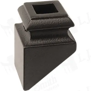 LI-PSH02 — Pitch Shoe 1/2" Square Iron Balusters