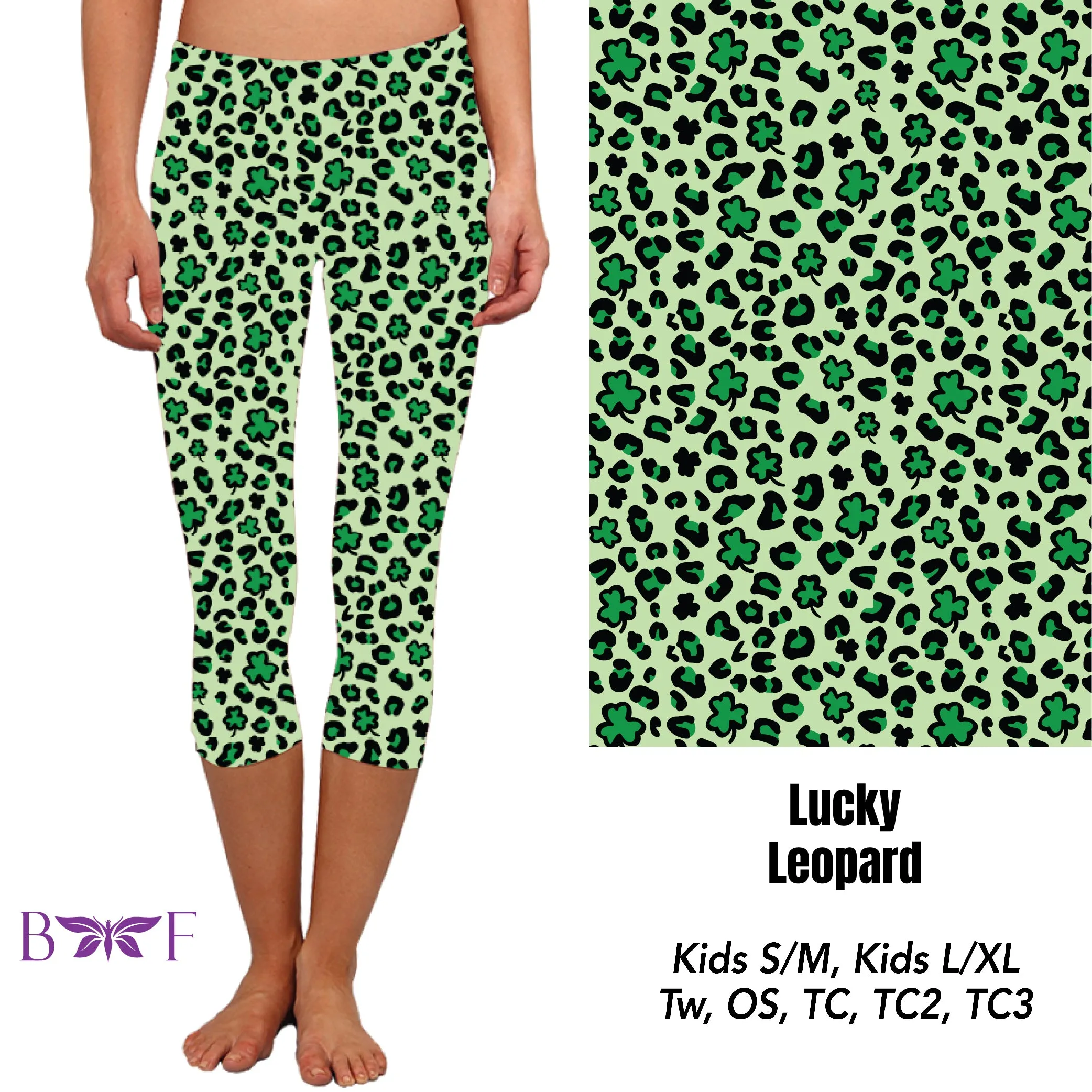 Lucky Leopard capris