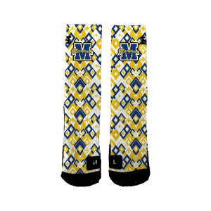 Mariner Volleyball Geo Socks