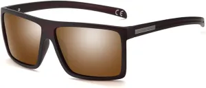 Men??s Classic Style Square Polarized Sunglasses Plastic Lightweight Eyewear UV Protection For Driving