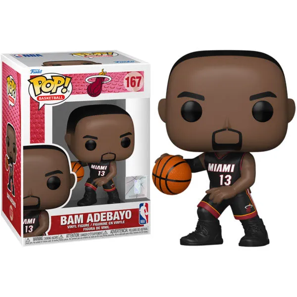 NBA Basketball - Bam Adebayo (Miami Heat) Pop! Vinyl