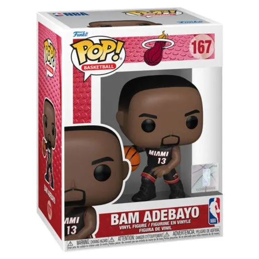 NBA Basketball - Bam Adebayo (Miami Heat) Pop! Vinyl