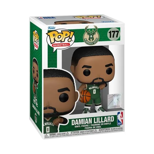 NBA: Bucks - Damian Lillard Pop!