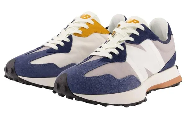 New Balance 327 'Blue White Gray' sneakers, blue