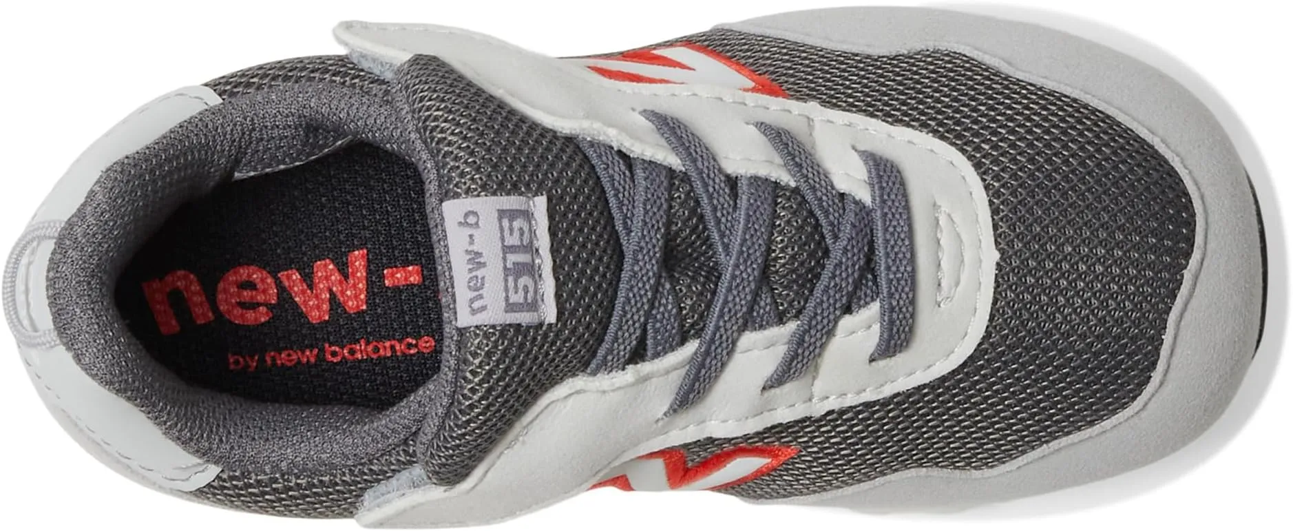New Balance 515 New-B Hook-and-Loop Sneaker in Castlerock/Raincloud