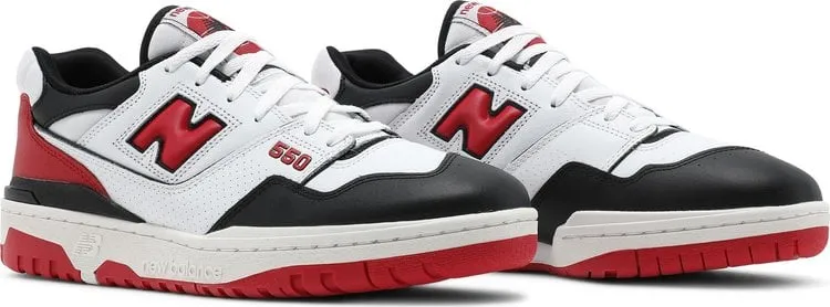New Balance 550 'Shifted Sport Pack - Team Red' Sneakers, White