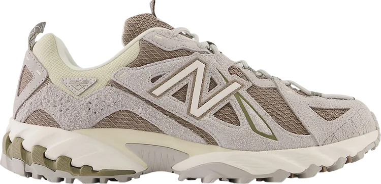 New Balance 610 'Brighton Gray Mushroom' sneakers, gray