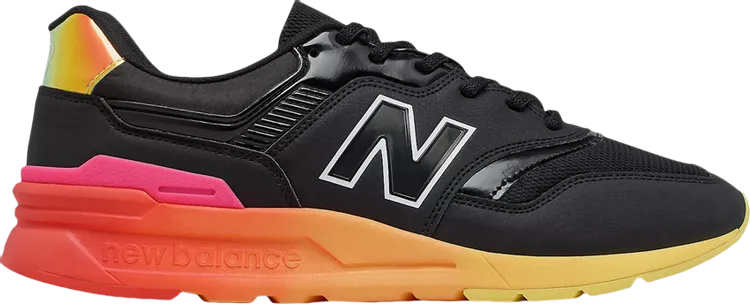 New Balance 997H 'Black Ghost Pepper' sneakers, black