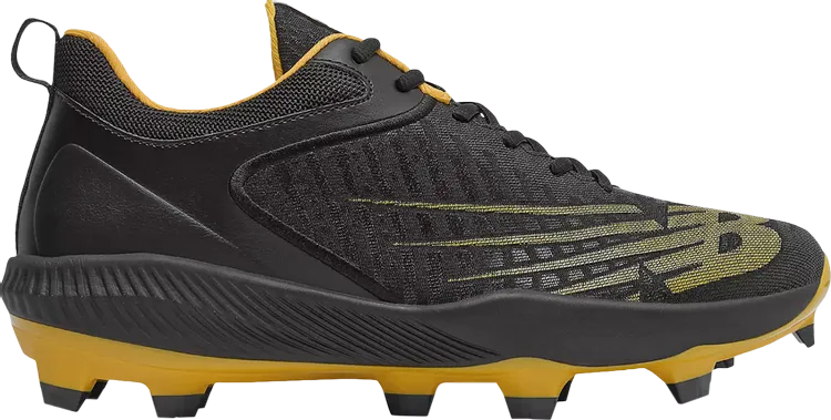 New Balance FuelCell 4040 v6 Molded 'Black Yellow' Boots, black