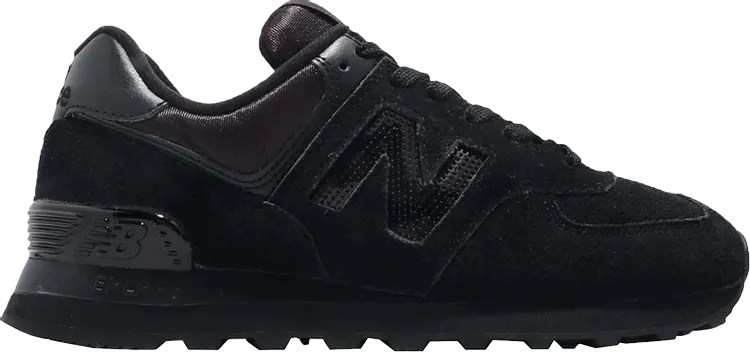 New Balance Wmns 574 'Triple Black' sneakers, black