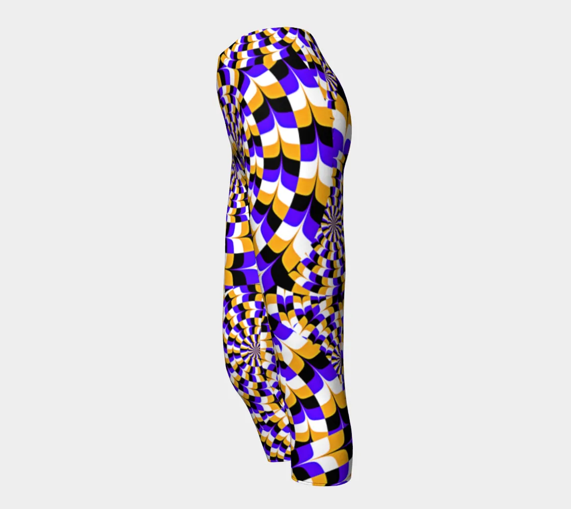 Orange Clockwork Capris | Hubert S