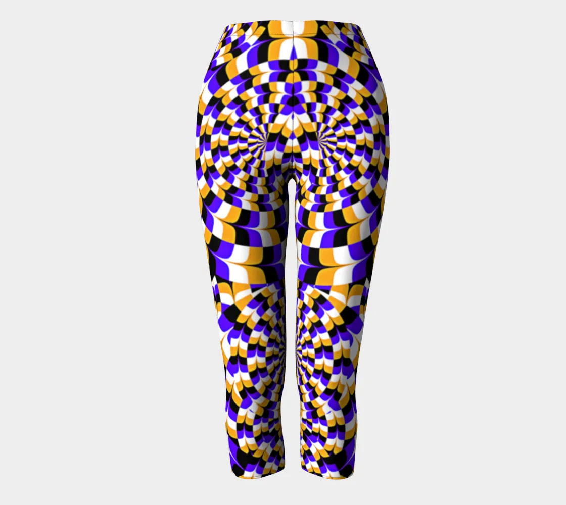 Orange Clockwork Capris | Hubert S
