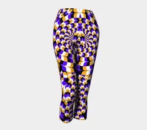 Orange Clockwork Capris | Hubert S