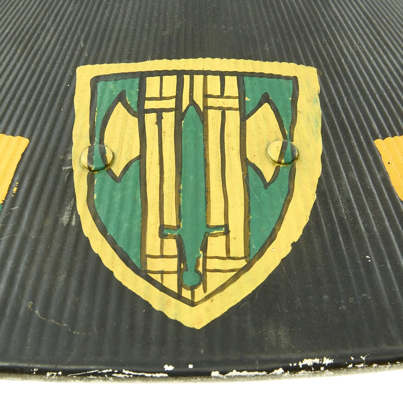 Original U.S. Vietnam War Conical Hat 18th Military Police Brigade Criminal Investigation Detachment