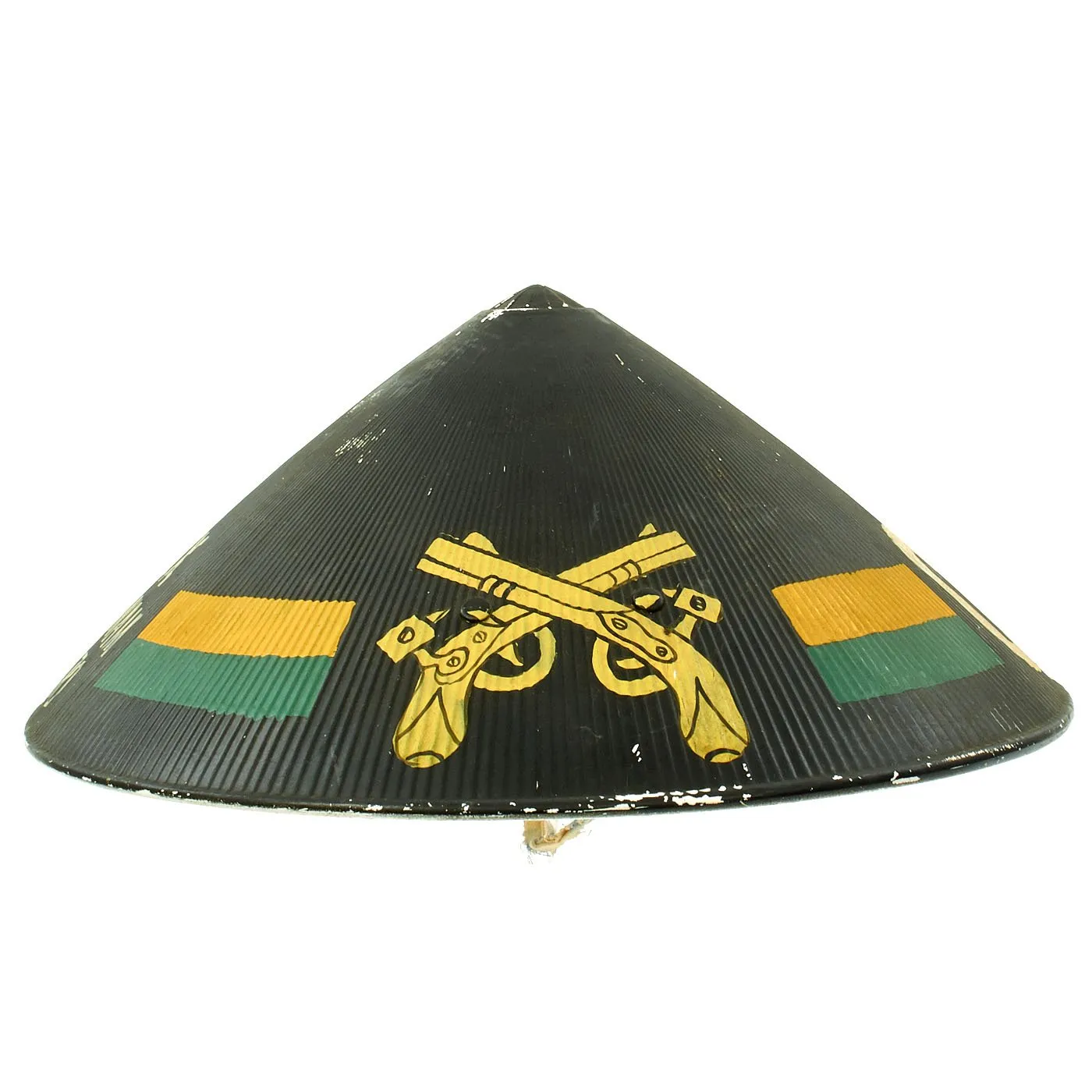 Original U.S. Vietnam War Conical Hat 18th Military Police Brigade Criminal Investigation Detachment
