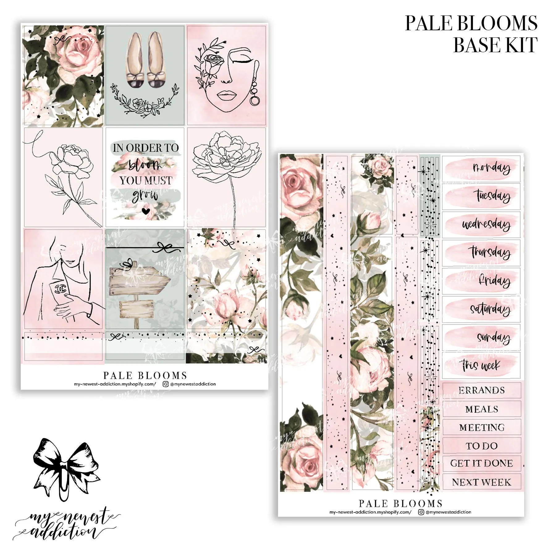 Pale Blooms Collection