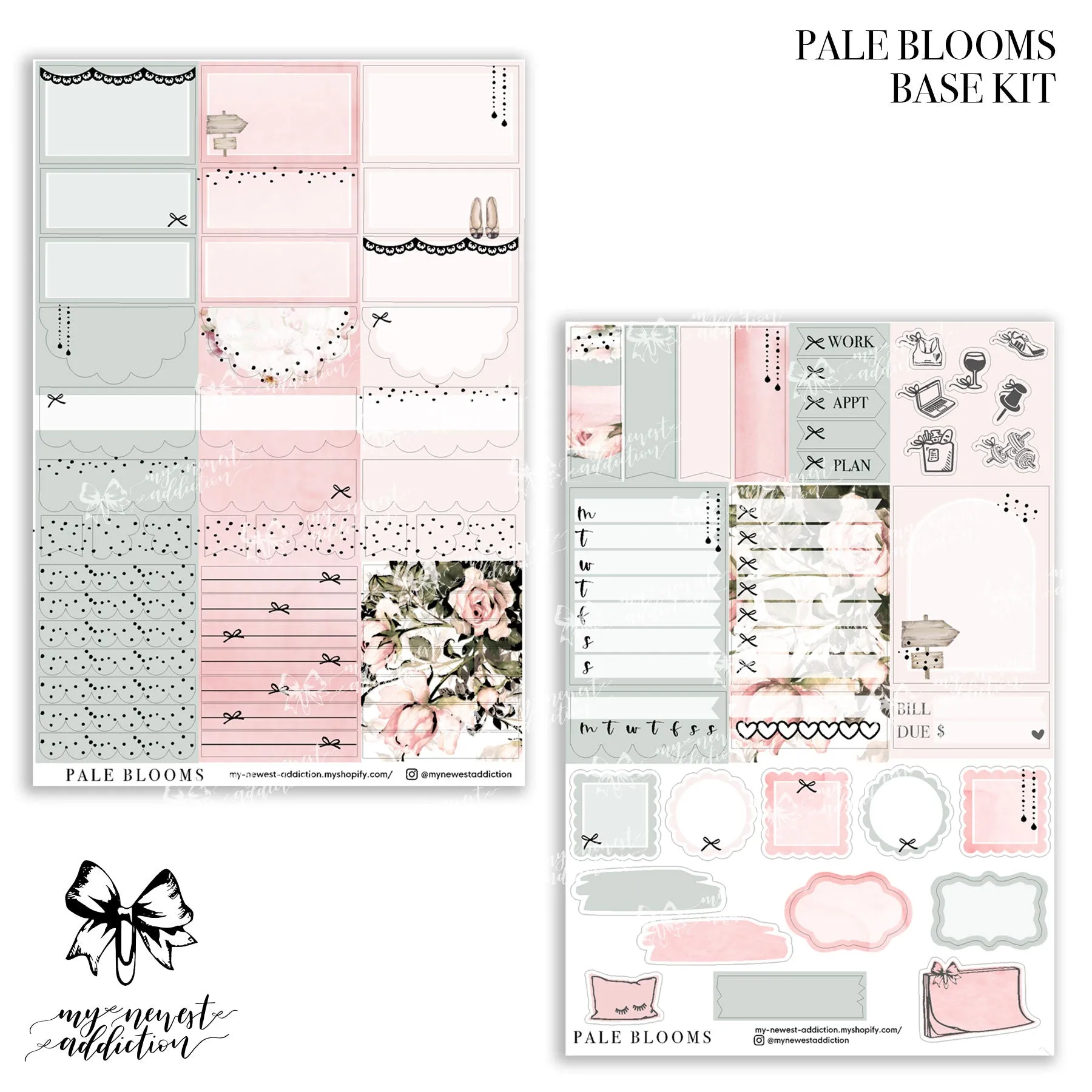 Pale Blooms Collection