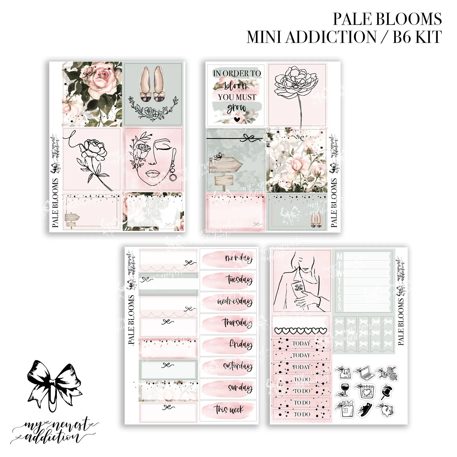 Pale Blooms Collection